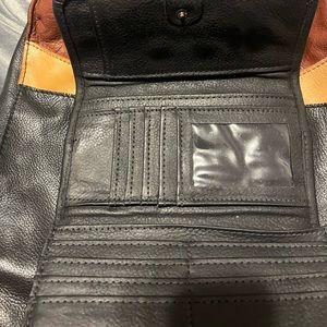 American Leather purse plus wallet